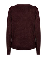 Red Button-Trui Sweet Sparkle SRB5082-Burgundy