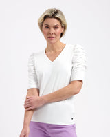 lady day top tigger simple white