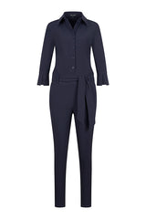 mi piace donkerblauwe jumpsuit 202033