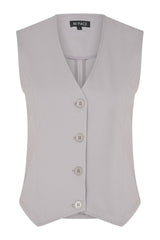 mi piace dames gilet 202294 elephant grey