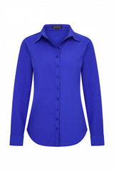 Mi Piace Travelstof Blouse 60840 Kobalt