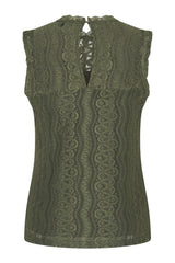 mi piace kanten top 20248 legergroen