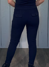 donkerblauwe broek van mi piace