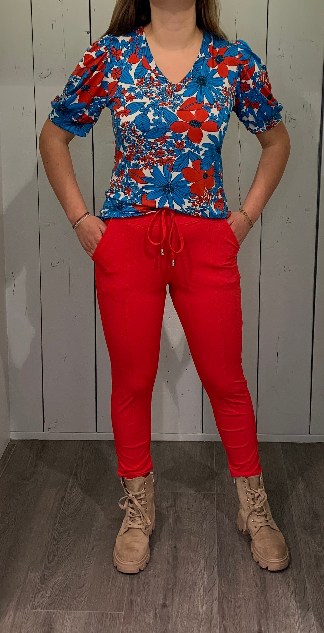 Mi Piace Travel Broek 202016 Rood