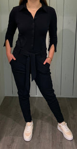 jumpsuit zwart mi piace