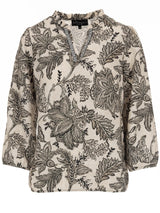 elvira blouse iza botanic flower