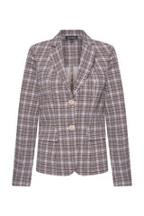 Mi Piace-Travel Colbert 202015A-Harvest Tweed Print-Della Blue