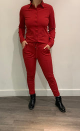 mi piace blouse 60840 winter red 