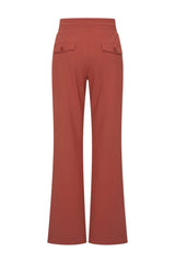 Mi Piace-Dikke Kwaliteit Travel Broek 202136-Fired Brick