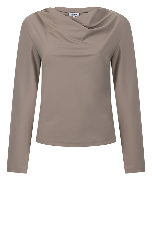 zoso blouse fenna taupe