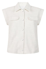 zoso gilet josine off white