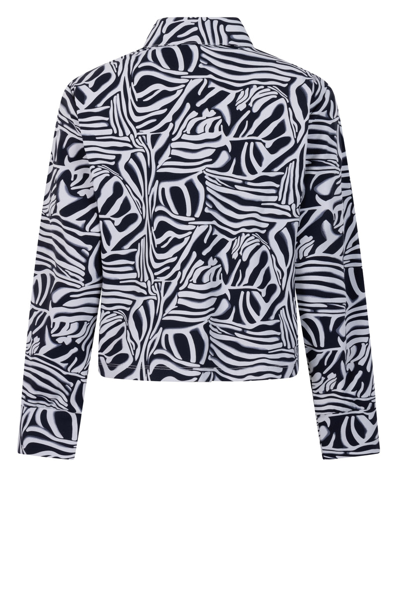 zoso blouse marcella zebra print