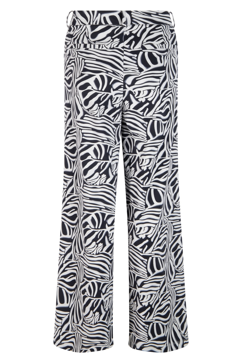zoso broek melly zebra print
