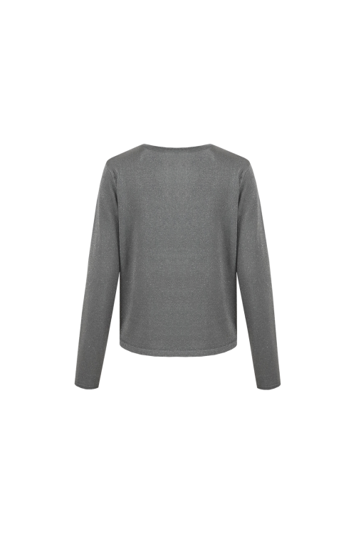 G-maxx Knit Cardigan Eilleen 25NJG06-Moon Rock