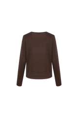 G-maxx Knit Cardigan Eilleen 25NJG06-Dark Chocoate