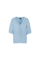 G-maxx tate knitting cardigan chambray blue