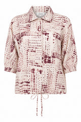 zoso blouse barbara ivory/bordeaux