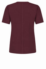 ZOSO-Travel T-shirt Joya-Bordeaux