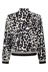 zoso jacket nicoline animal print black/espresso
