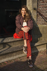 zoso bomber jacket sylvie espresso