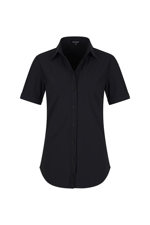 mi piace korte mouw blouse 202031 black