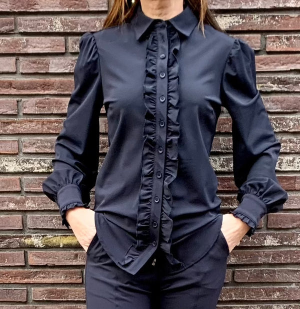mi piace blouse 202366 dark blue