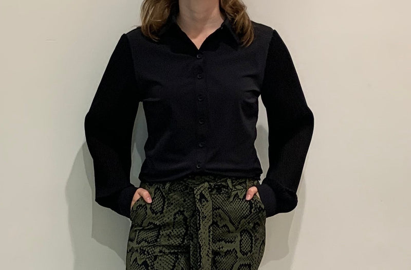 mi piace blouse 202258 zwart