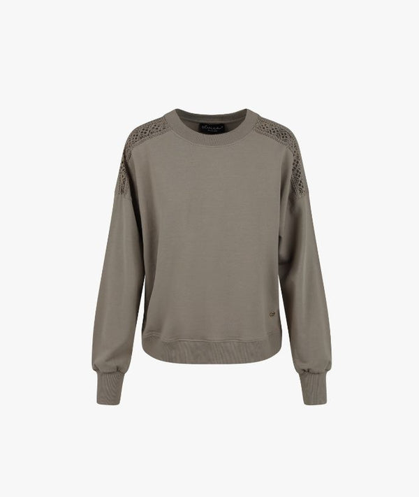 elvira sweater jolijn taupe