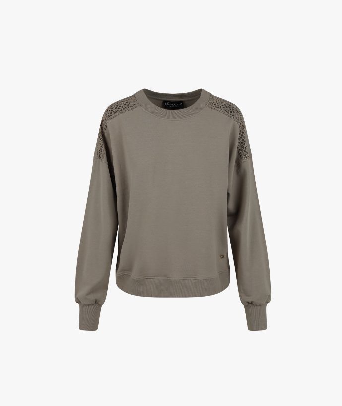 elvira sweater jolijn taupe