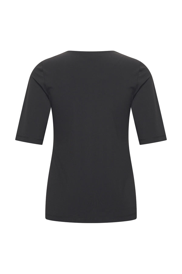 Mi Piace Top Square Neck 202609-Black