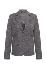 mi piace colbert 202015 stone foil print dark grey