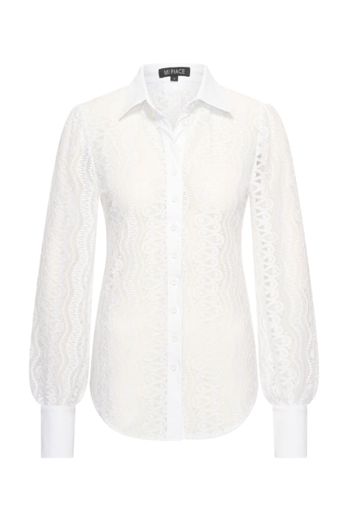 mi piace blouse kant 202352 white