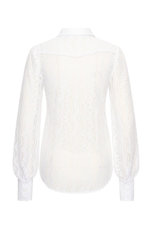 witte kanten blouse 202352 mi piace