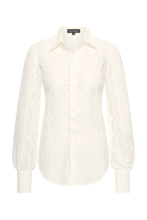 mi piace kanten blouse 202352 off white