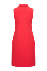 mi piace jurk zonder mouwen 202443 red