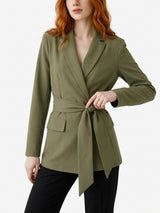 mi piace blazer belted 202823 olive