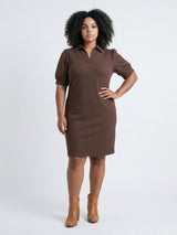 mi piace polo jurk 202605 espresso