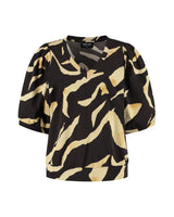 lady day top amie-v pania print