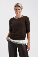 Lady Day-Trui Aveline-Dark Brown Melange