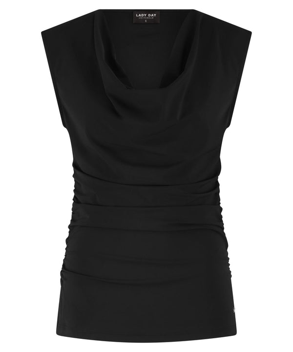 lady day top Becki black