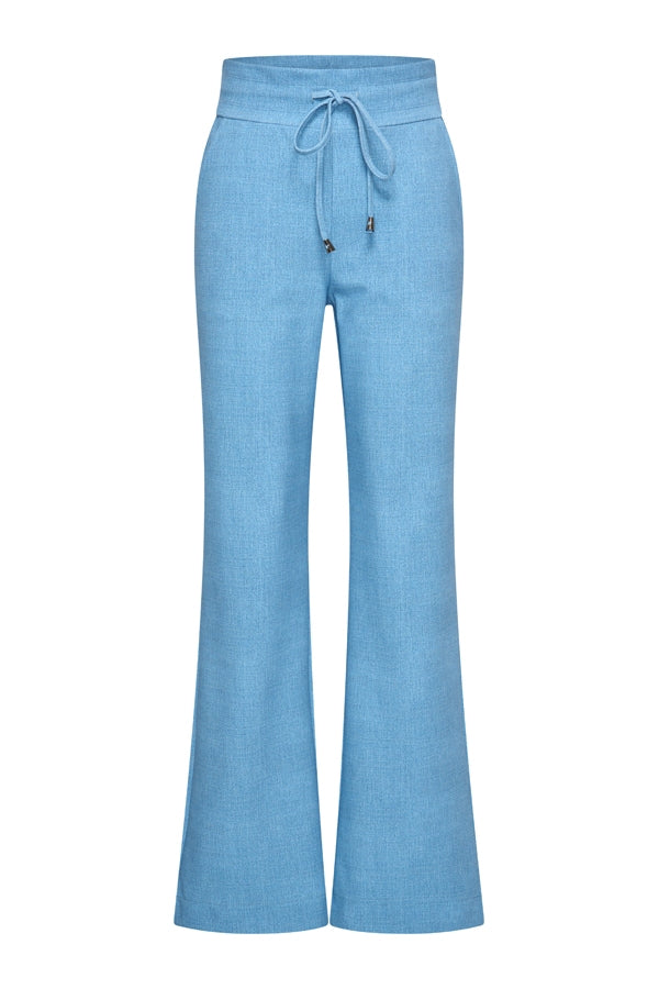 mi piace broek straight 089 bonded denim print 202631