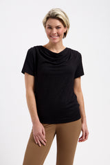 lady day top drew black