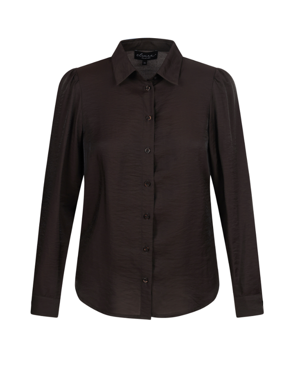 elvira blouse cotta dark brown