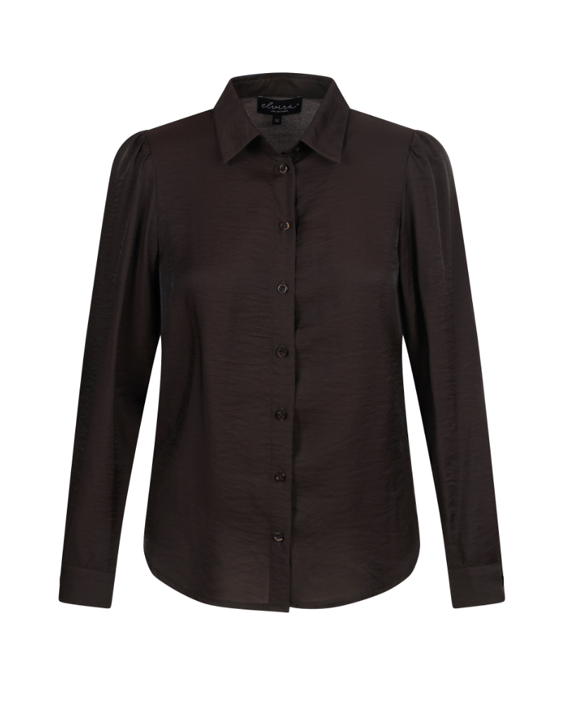 elvira blouse cotta dark brown