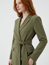 olive blazer belted 202823 mi piace 