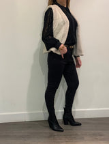 mi piace kanten blouse zwart 202352