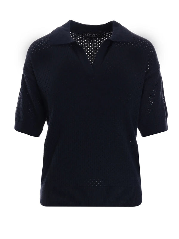 elvira top sanni navy