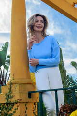 elvira top britt ice blue
