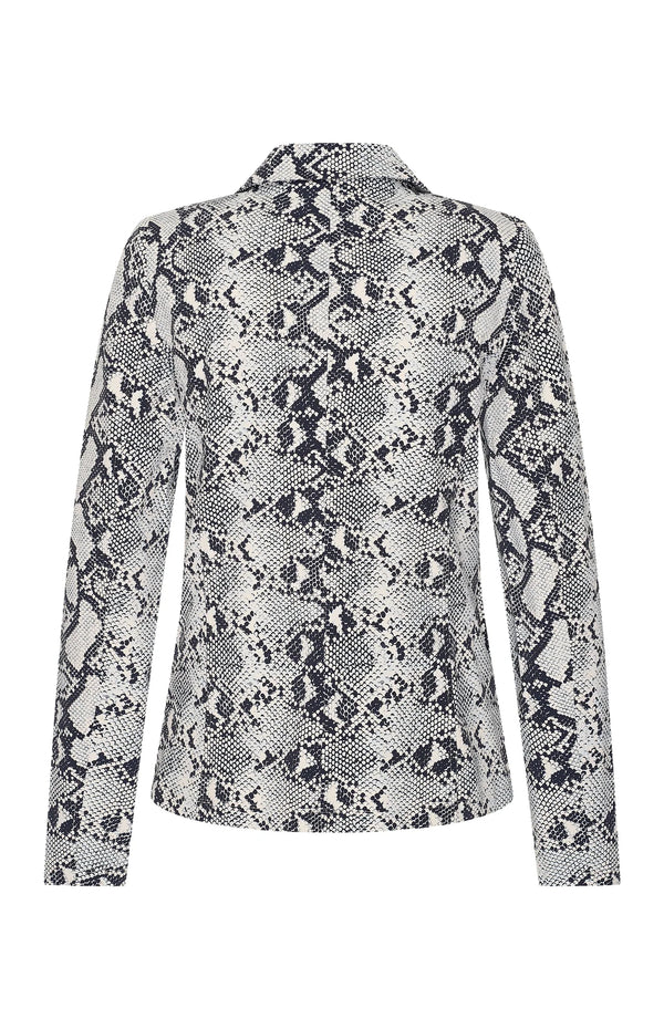 mi piace blazer snake print
