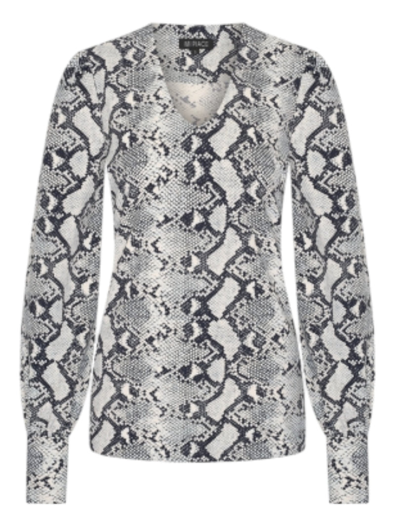 mi piace pofmouw top 202226 snake print